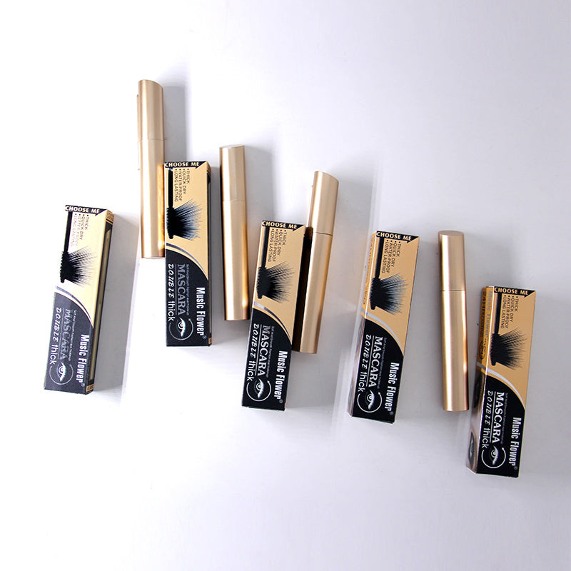 4D Lashes Silk Waterproof Rimel 3d Eyelash Extension Lengthening Golden Bottle Mascara