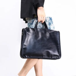Casual portable shoulder bag for men, large-capacity cross-body Korean business travel computer bag, briefcase