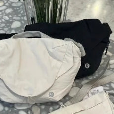 Magnetic bag sports crossbody bag for women fitness cycling waist bag nylon dumpling shoulder bag for men