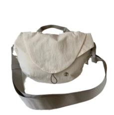 Magnetic bag sports crossbody bag for women fitness cycling waist bag nylon dumpling shoulder bag for men