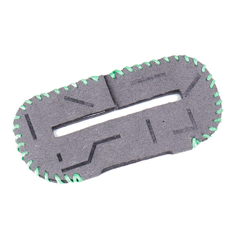 Car safety plug with bayonet protective cover suede seat safety belt buckle clip head cover anti-collision car interior decoration