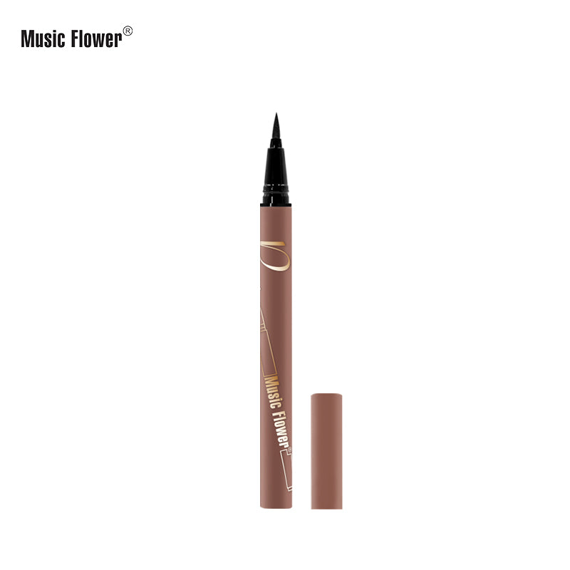 Music Flower Waterproof Long lasting Smudgeproof Fast Dry Press Eyeliner Pencil
