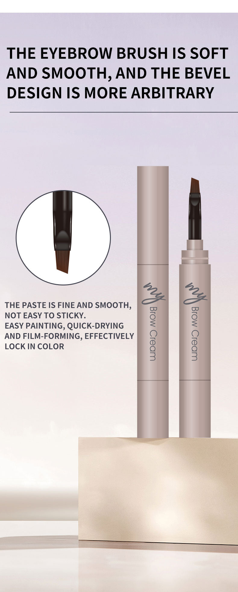 3 PCS Eyebrow Color Set Include Clear Eyebrow Gel,Eyebrow Pencil,Waterproof Eyebrow Pomade ,Long Lasting Eyebrow Makeup Kits