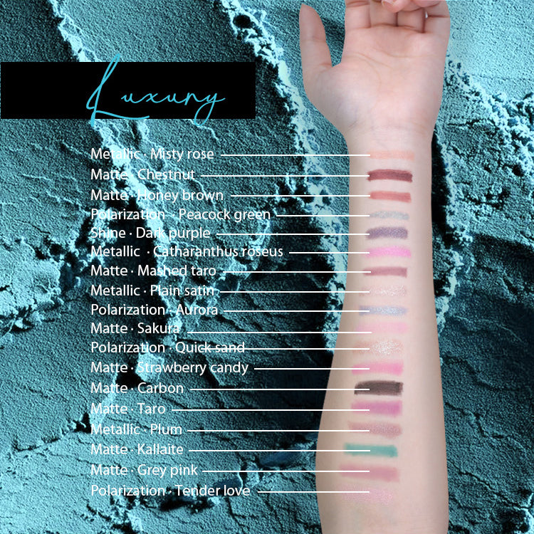 Music Flower 18 Colors Eyeshadow Pallet