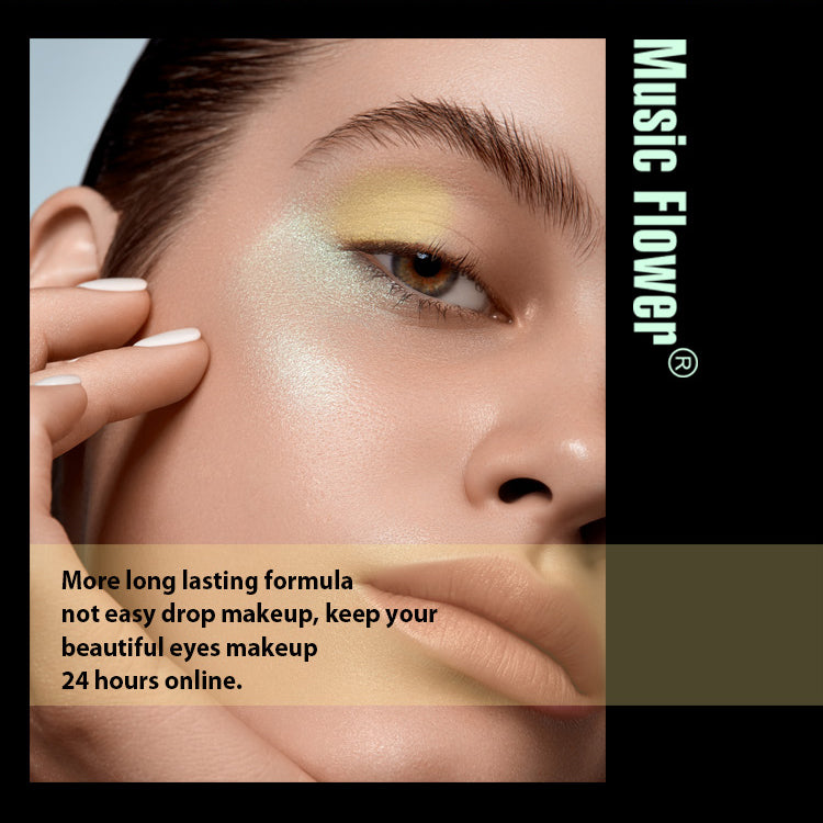 Music Flower 18 Colors Eyeshadow Pallet