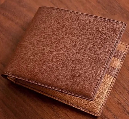 【Handmade cowhide wallet】-Free