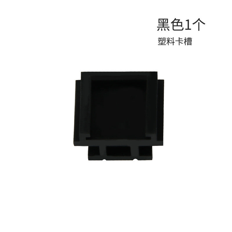 Gypsum air outlet perfume square clip car diffuser stone aromatherapy clip snap-on car perfume clip accessories diy
