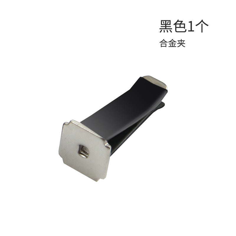 Gypsum air outlet perfume square clip car diffuser stone aromatherapy clip snap-on car perfume clip accessories diy