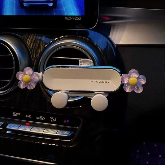 Car mobile phone holder car holder cartoon cute style car air outlet mobile phone navigation fixed support bracket